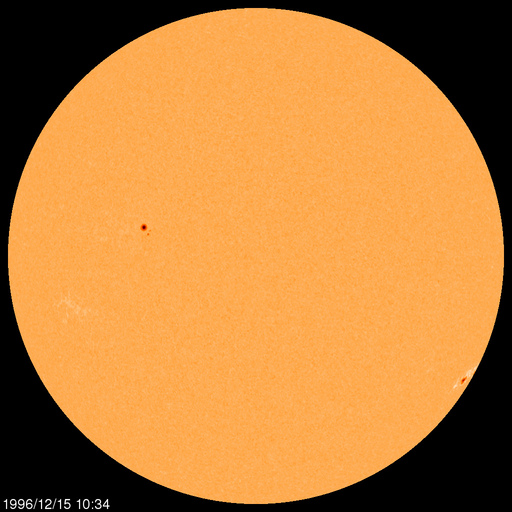 Sunspot regions