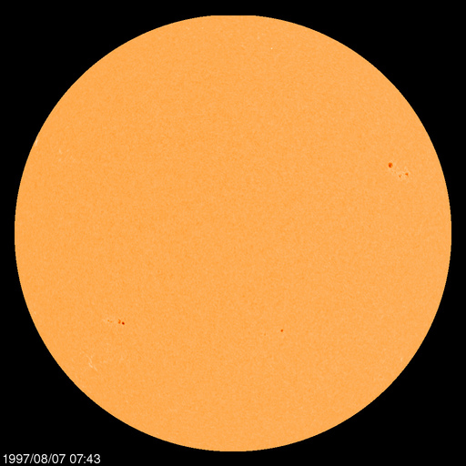 Sunspot regions