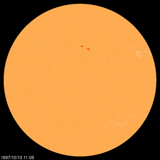 Sunspot regions