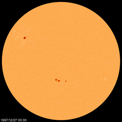 Sunspot regions