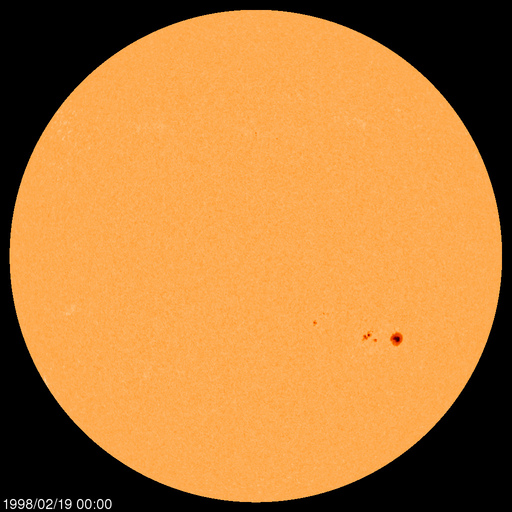 Sunspot regions