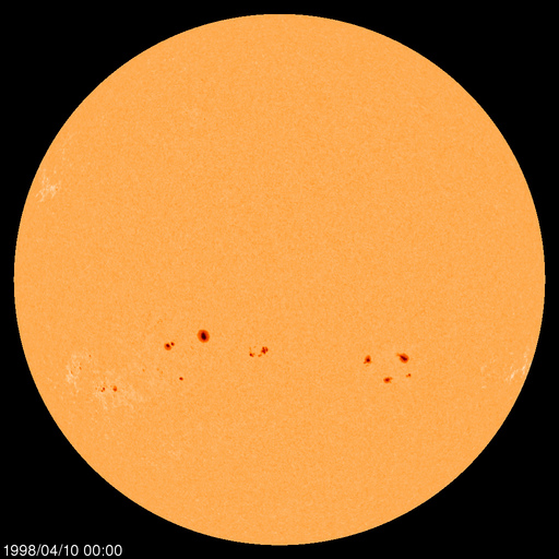 Sunspot regions