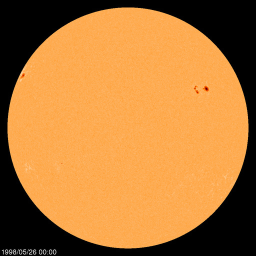 Sunspot regions