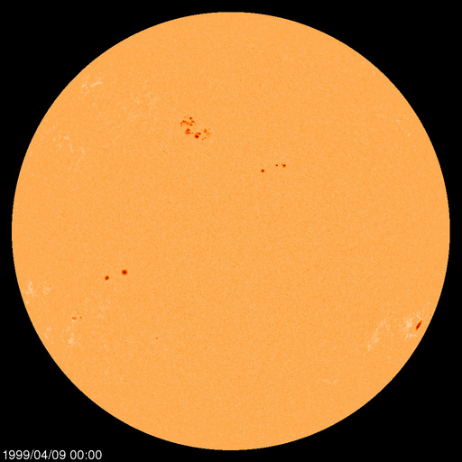 Sunspot regions