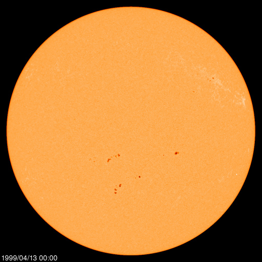 Sunspot regions