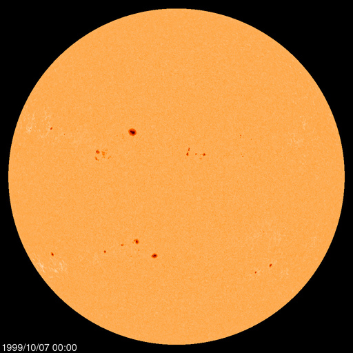 Sunspot regions