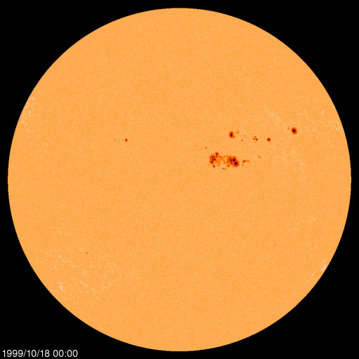 Sunspot regions