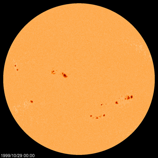 Sunspot regions