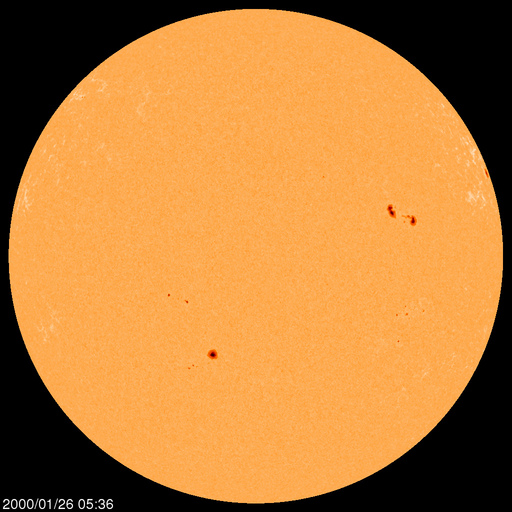 Sunspot regions