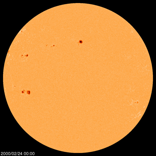 Sunspot regions