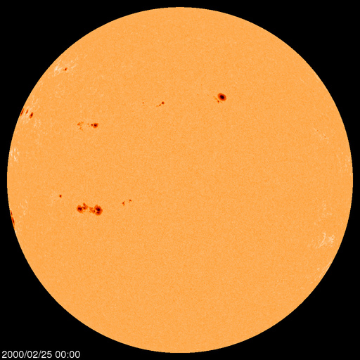 Sunspot regions