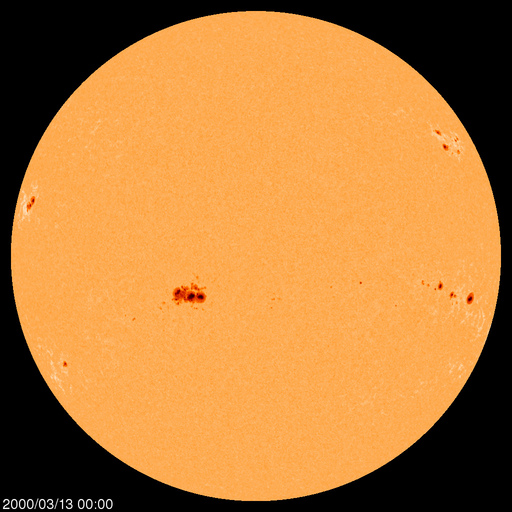 Sunspot regions