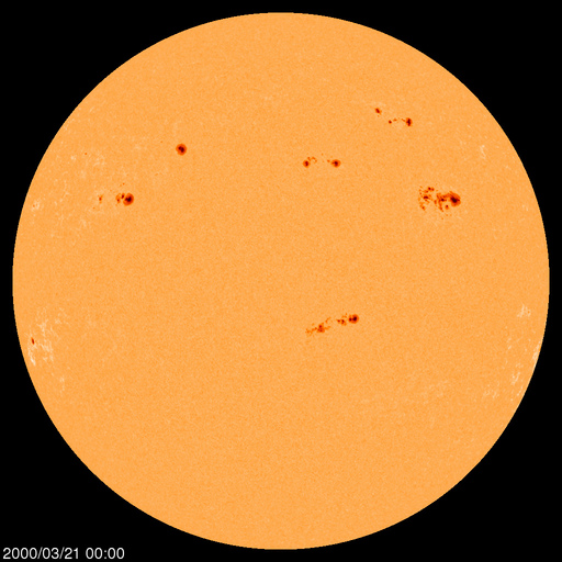 Sunspot regions