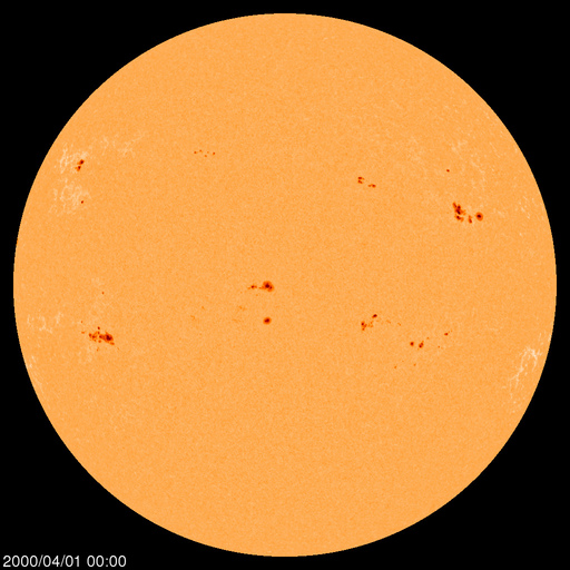 Sunspot regions