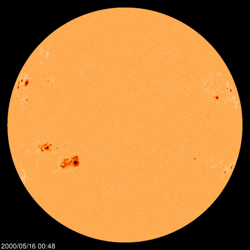 Sunspot regions