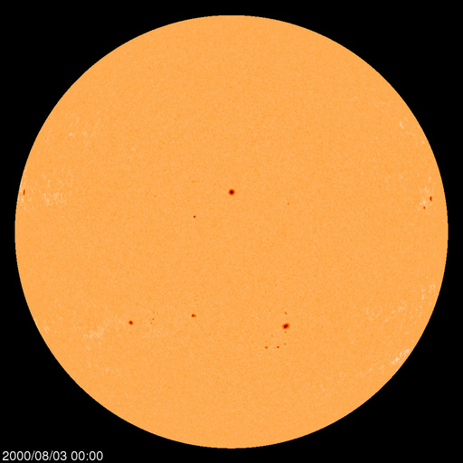 Sunspot regions