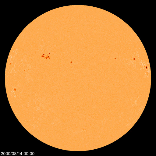 Sunspot regions