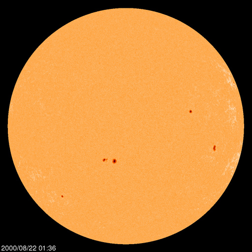 Sunspot regions