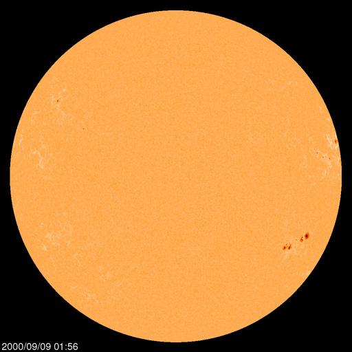 Sunspot regions