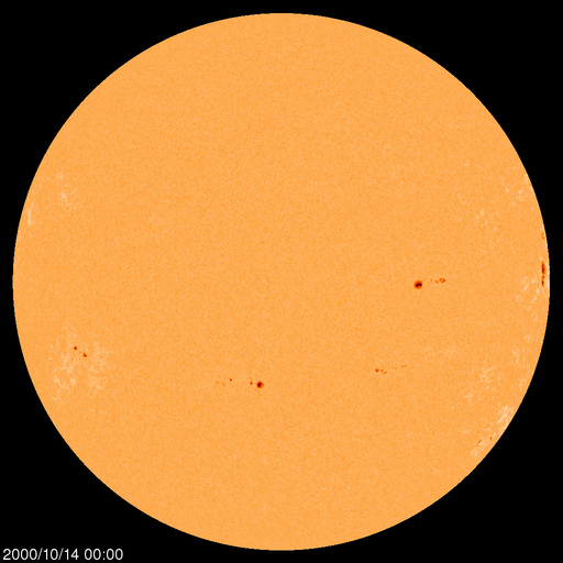 Sunspot regions