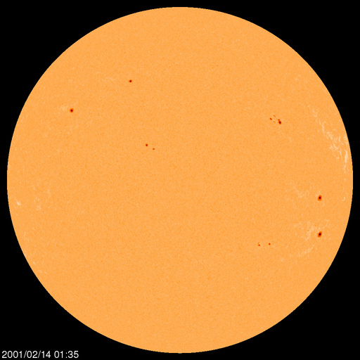 Sunspot regions