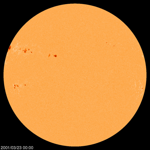 Sunspot regions