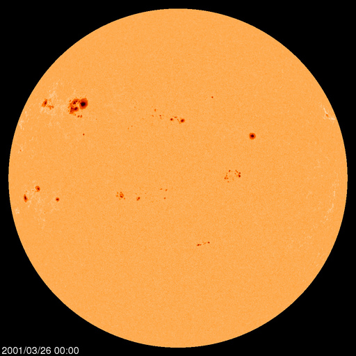 Sunspot regions