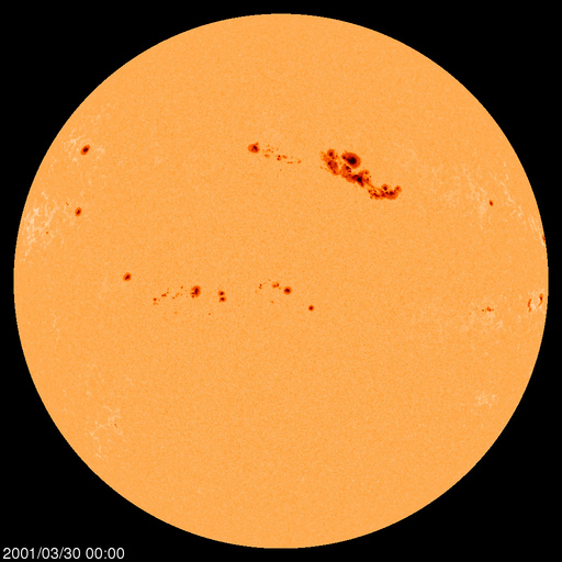 Sunspot regions