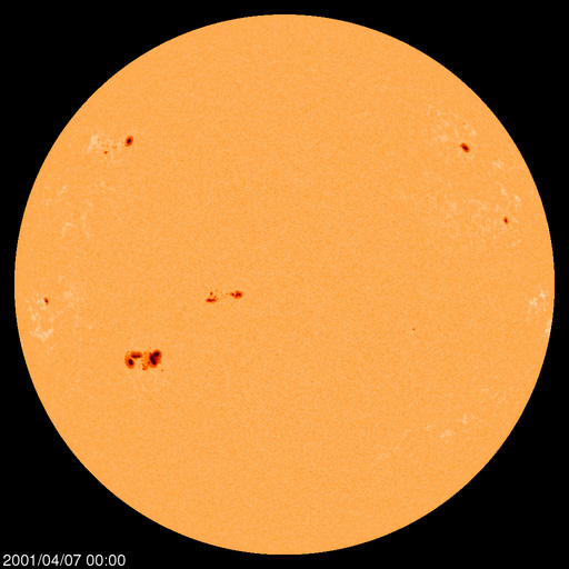 Sunspot regions