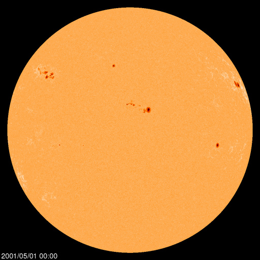 Sunspot regions