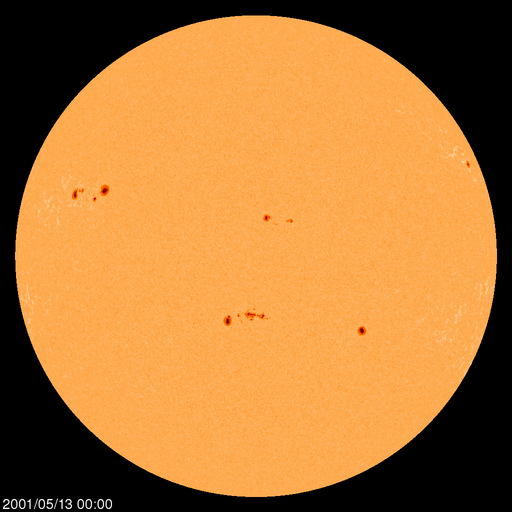 Sunspot regions