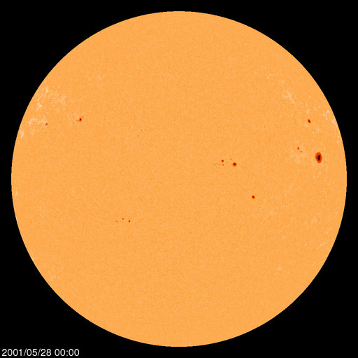 Sunspot regions