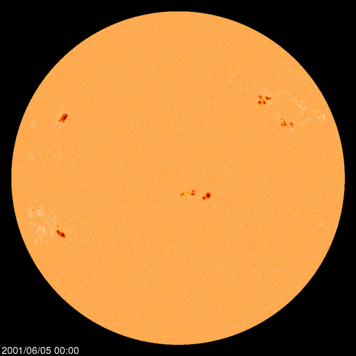 Sunspot regions