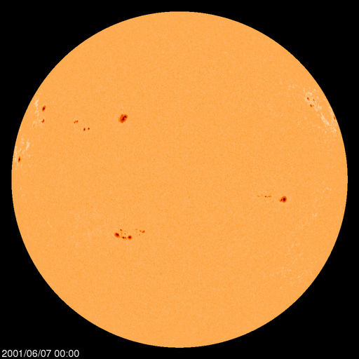 Sunspot regions