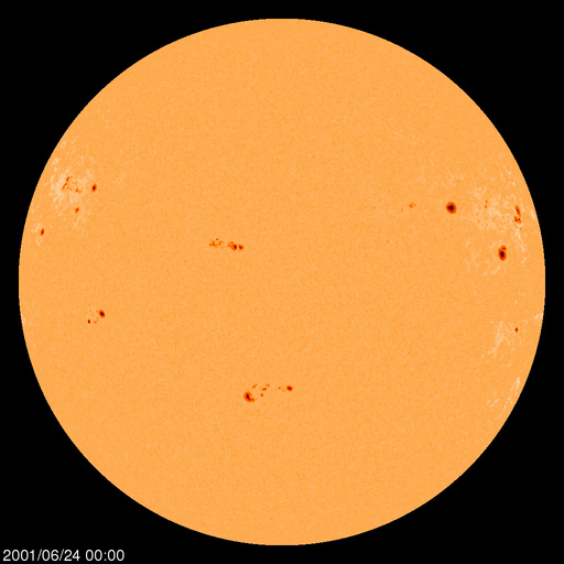 Sunspot regions