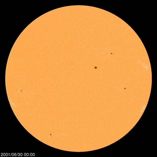 Sunspot regions