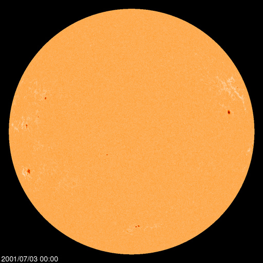 Sunspot regions