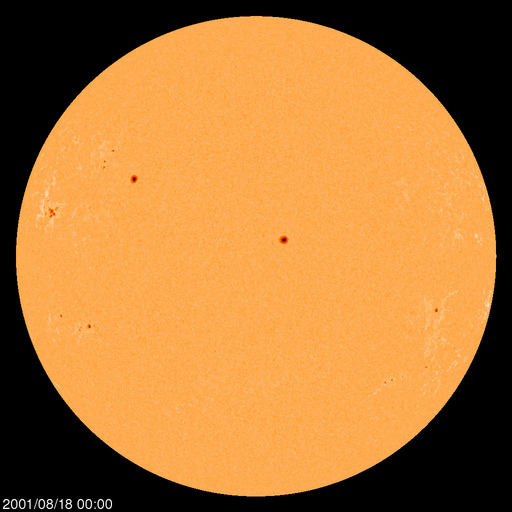 Sunspot regions