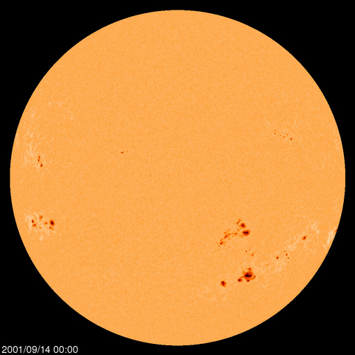 Sunspot regions