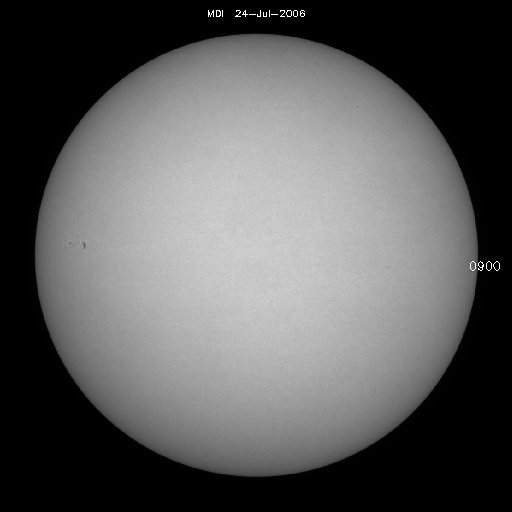 Sunspot regions