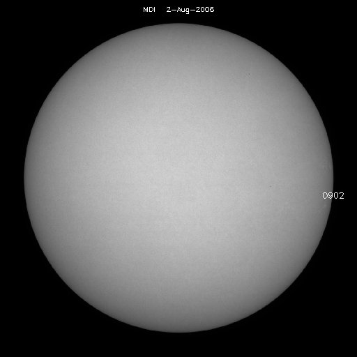 Sunspot regions