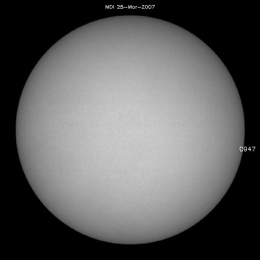 Sunspot regions