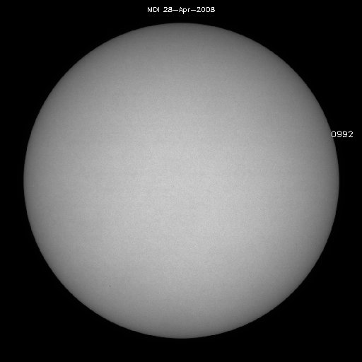 Sunspot regions