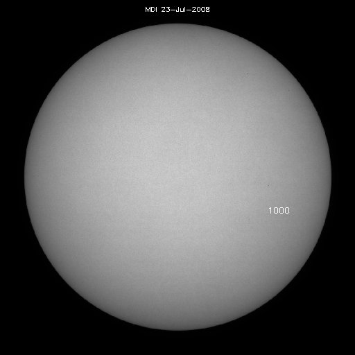 Sunspot regions