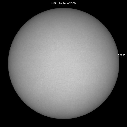 Sunspot regions