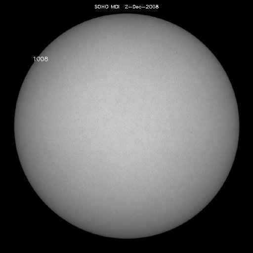 Sunspot regions