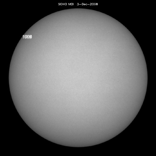 Sunspot regions