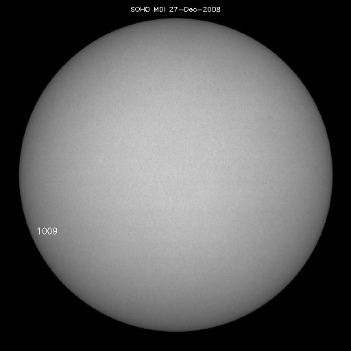 Sunspot regions