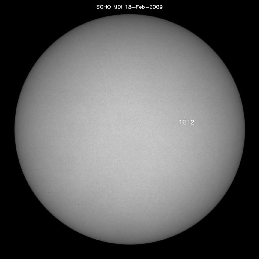 Sunspot regions