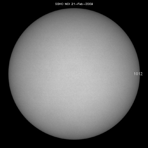 Sunspot regions